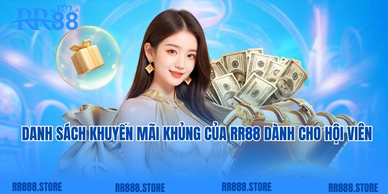 Danh sách khuyến mãi khủng của RR88 dành cho hội viên