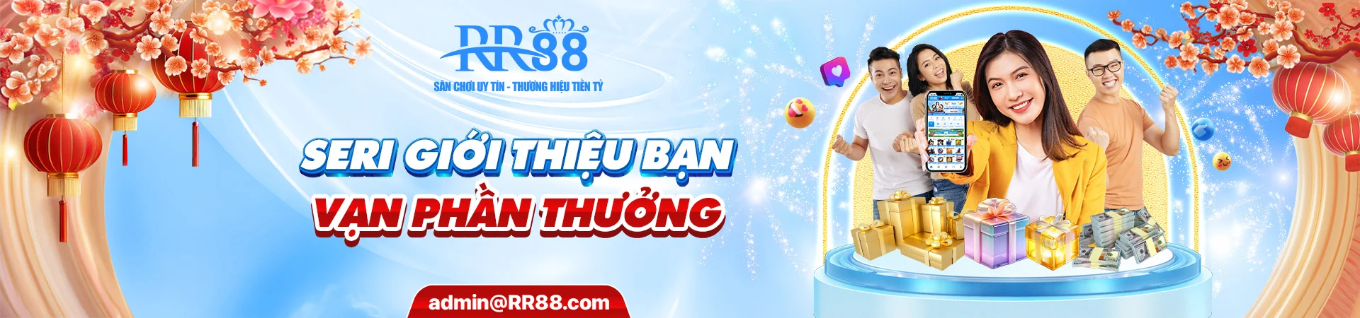 Giới thiệu bạn nhận thưởng rr88