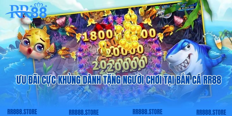 Ưu đãi chơi game bắn cá RR88 cực khủng dành cho khách hàng